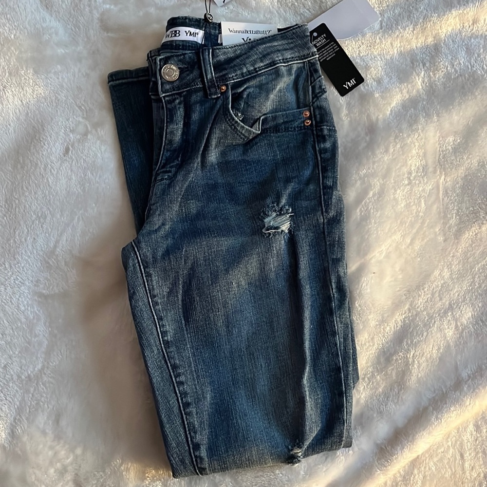 WBB YMI 5/27 mid-rise skinny jeans